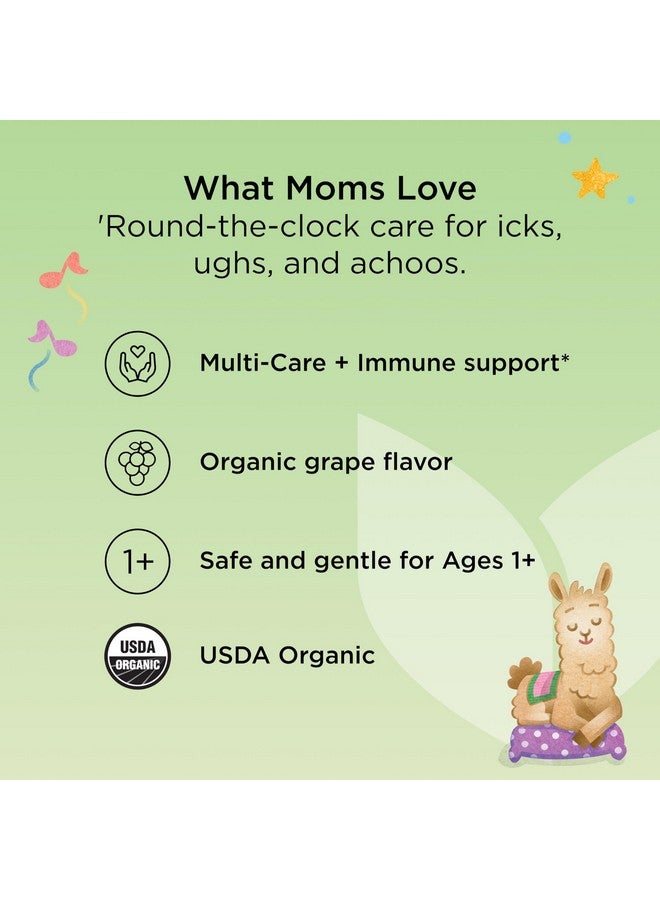 Hyland's Kids Organic All-in-One Grape Cough Syrup Day & Night, Two 4 Ounce Bottles - Image 5