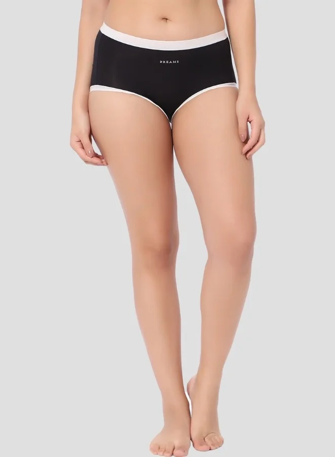 Intimate Queen Pack Of 1 Corn Bae Lacy Boyshorts – CloudSoft Luxury, Made from Corn Fiber | Soothes Skin, No Roll-Ups for Women | Best Price UAE