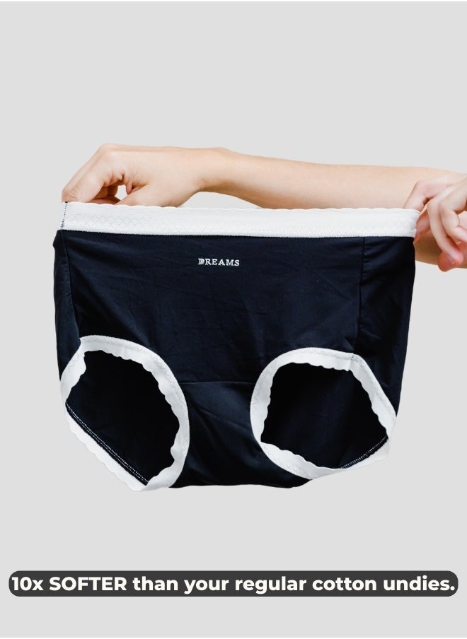 Intimate Queen Corn Bae Lacy Boyshorts – CloudSoft Luxury, Made from Corn Fiber | Soothes Skin, No Roll-Ups  - Image 2