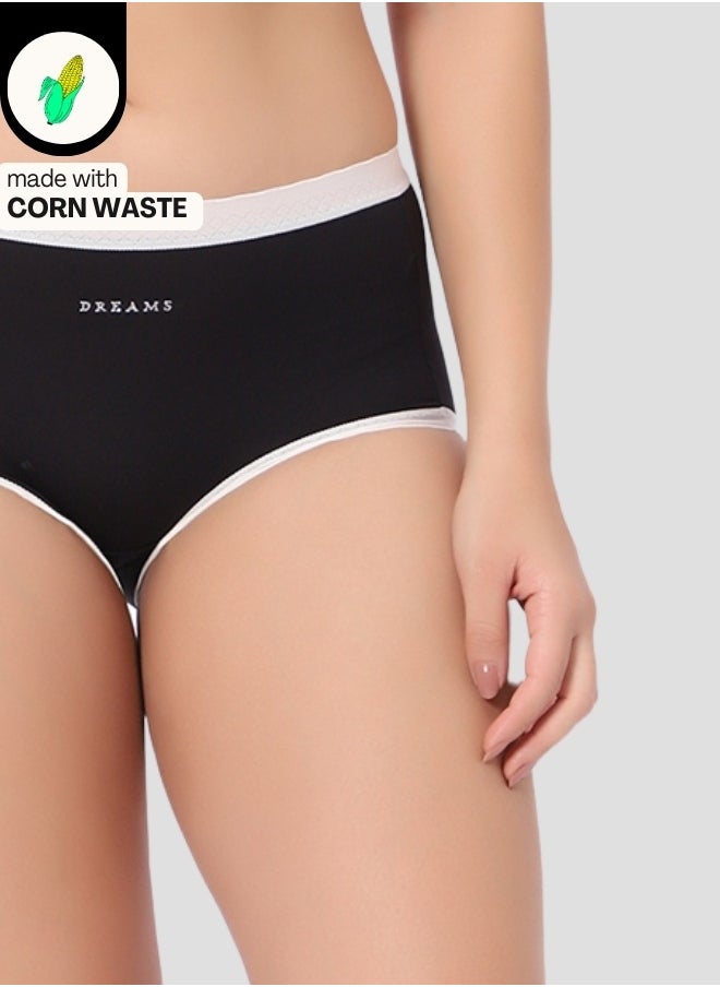 Intimate Queen Corn Bae Lacy Boyshorts – CloudSoft Luxury, Made from Corn Fiber | Soothes Skin, No Roll-Ups  - Image 1