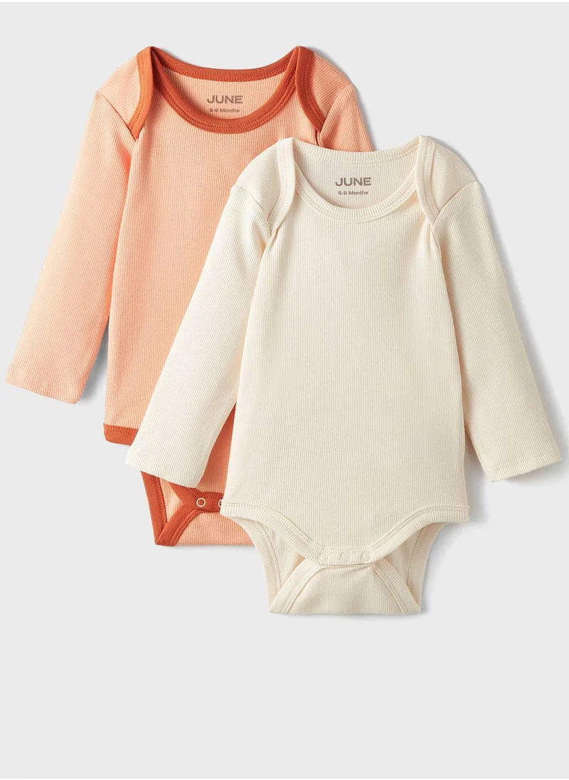 JUNE Infant 2 Packplain Bodysuit