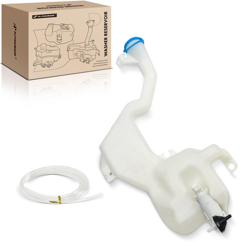 APremium Windshield Washer Reservoir Compatible with Select Honda Models  CRZ CRZ 20112016 with CapWasher PumpHoseFiller NeckBracket  Replace 14895719 76841SZT305