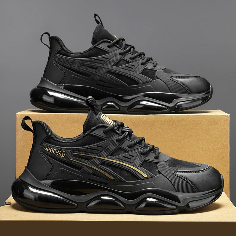Chinese Goods Joint Men'S Shoes Winter Fleece-Lined Leisure Sports Running Increased Torre Tide Shoes Cotton Shoes - Image 1