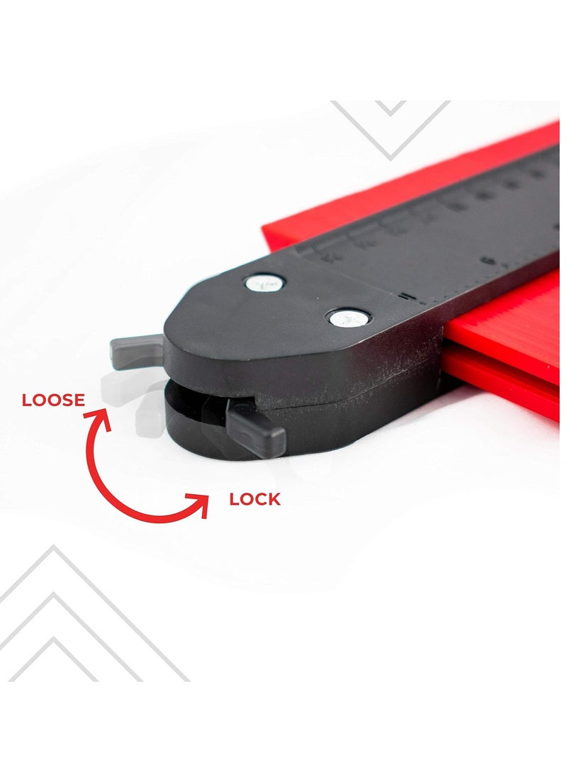 Generic - Contour Gauge Multi-Pack Master Outline Duplicator Tool with Locks - 6 Inch - Image 1