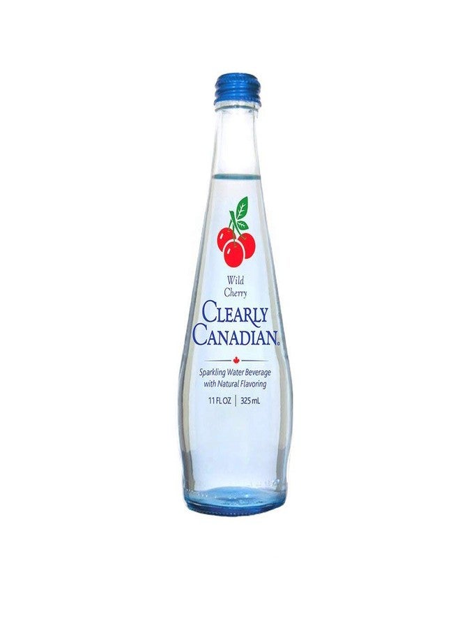 Clearly Canadian Wild Cherry Sparkling Water 11oz (Pack of 2) - Image 2