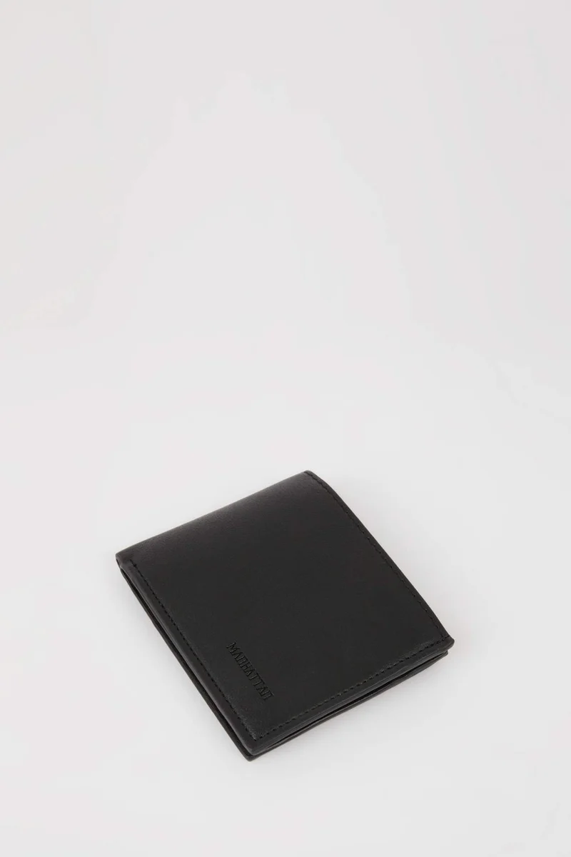 Defacto  Man Faux Leather Wallets for Men | Best Price UAE