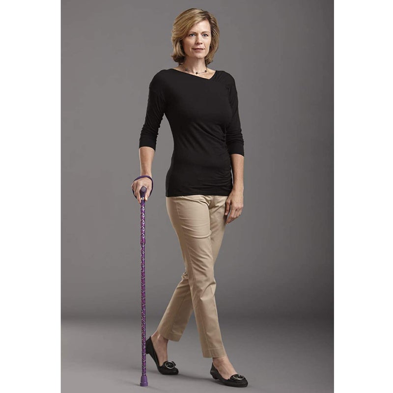 Switch Sticks Aluminum Adjustable Folding Cane and Walking Stick collapses and adjusts from 32 to 37 inches, Tango - Image 2