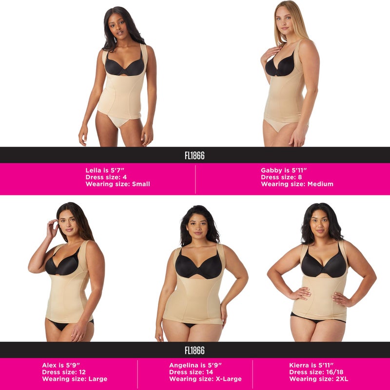 Maidenform Womenâ€™s Wear Your Own Bra Shapewear Fajas Torsette FL1866 - Image 2