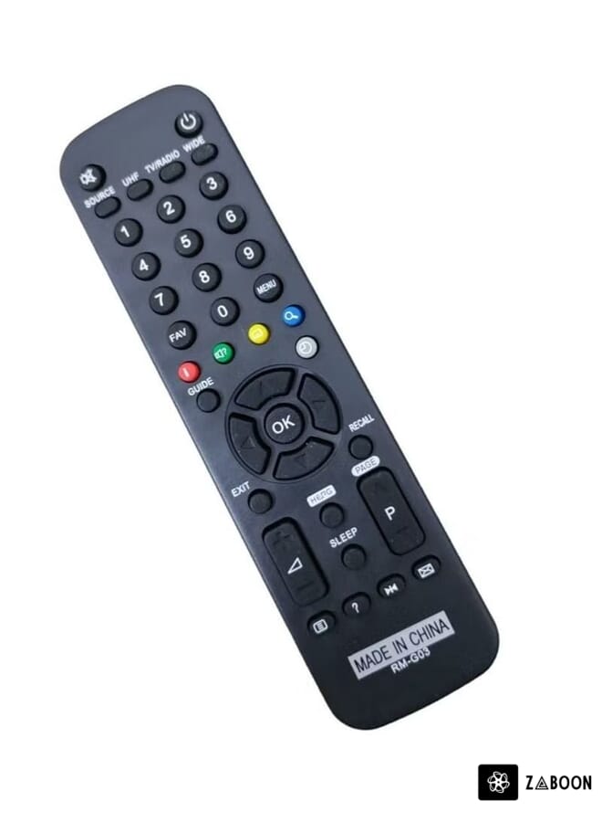 Zaboon Humax Remote Control for Humax Satellite Receiver RM-G03