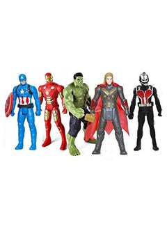 SFR SFR Shree Sai International Action Justice Super Heroes Figures Toys Play Set for Kids with LED Light for Children Kids Ages 4 and Up - 14-cm (AVENJER Four Age of ULTRAN)  - Image 4