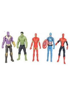 SFR SFR Shree Sai International Action Justice Super Heroes Figures Toys Play Set for Kids with LED Light for Children Kids Ages 4 and Up - 14-cm (AVENJER Four Age of ULTRAN)  - Image 3