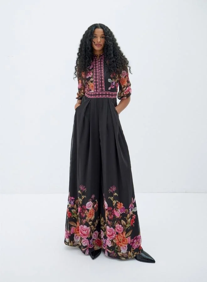 Raishma Harper Black Jumpsuit