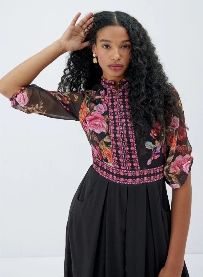Raishma Harper Black Jumpsuit