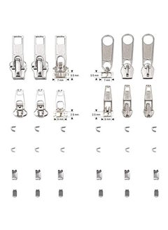 36 Pack Zipper Replacement Zipper Repair Kit Silver - pzsku/ZEBBC6E5090A90888A741Z/45/_/1724479266/99ee0902-83e8-431b-b487-069cbad5a748