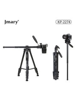 Jmary Jmary KP-2274 CameraAluminium Tripod with 4 Sections Professional Detachable Monopod Tripod with 360 Degree Head Quick Release Plate  - Image 5