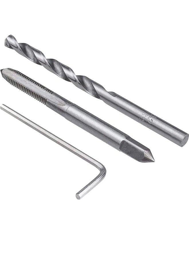 Fixinus Pack of 30 M5 x 0.8 mm Thread Repair Insert Kit, Stainless Steel Thread Repair Kit, Helicoil Coil Compatible Hand Tool Set for Car Repair - Image 4