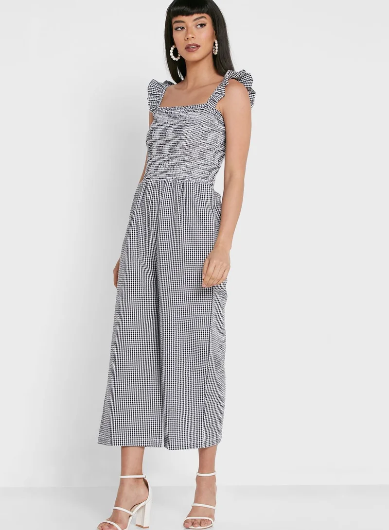 THE VANCA Pocket Detail Jumpsuit