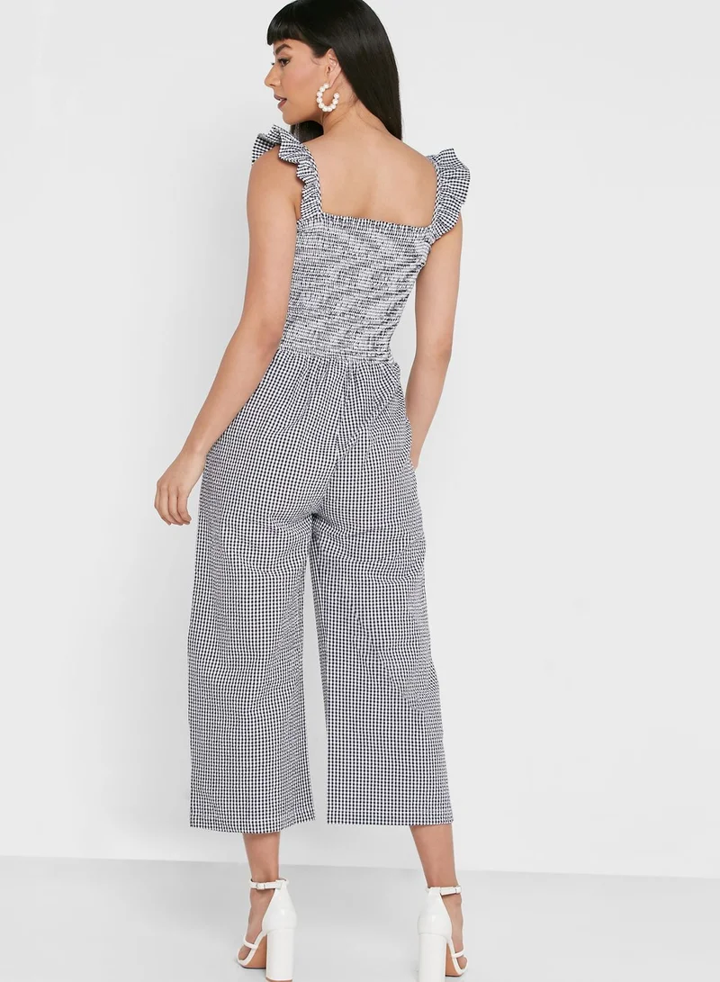 THE VANCA Pocket Detail Jumpsuit