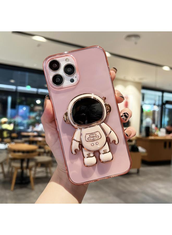 اس-توب جراب لهاتف iPhone 11 مصنوع من مادة TPU مع حامل رائد فضاء - Image 1