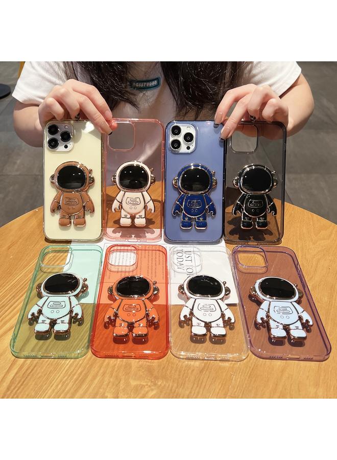 اس-توب جراب لهاتف iPhone 11 مصنوع من مادة TPU مع حامل رائد فضاء - Image 2