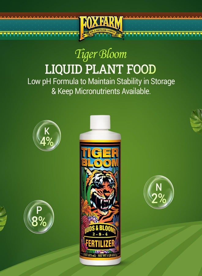 Fox Farm - Tiger Bloom Liquid Concentrate Fertilizer,1-Pint - Image 3