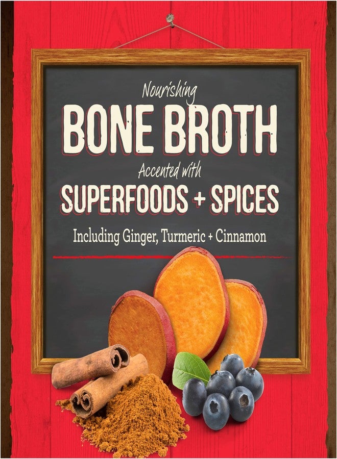 ميريك مرق عظام ميريك الخالي من الحبوب، معزز بمغذيات فائقة وقرفة، للكلاب البالغة من جميع السلالات، لحم بقري، 7 أونصة، (عبوة من 3) - Image 5