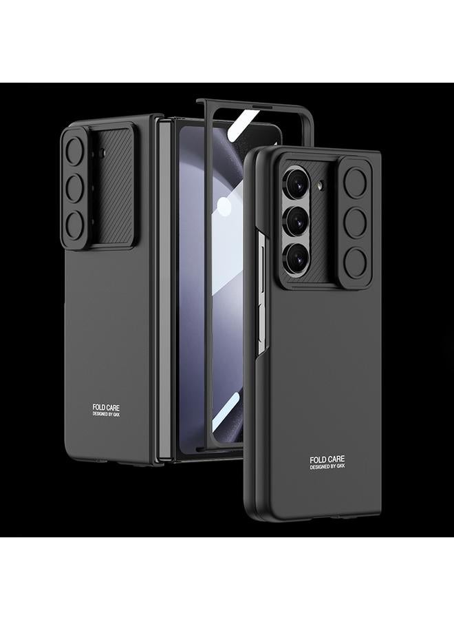 The Bros Case For Samsung Galaxy Z Fold5 Integrated Ultra-thin Sliding Camshield Flip Phone Case