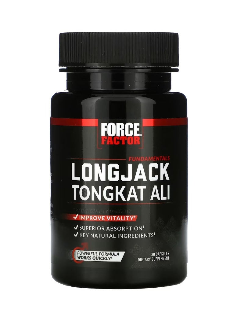 Force Factor Long-jack Tongkat Ali 500 mg - 30 Capsules  - Image 3