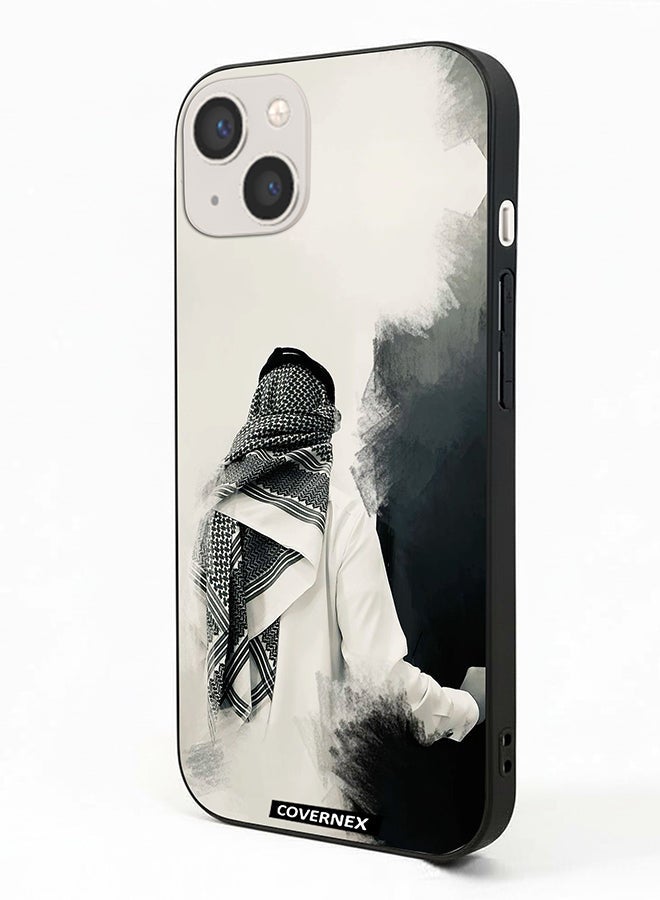Covernex غطاء حماية آيفون 13 من أبل مزخرف بتصميم أحادي اللون بسيط - Image 1