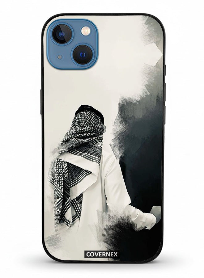 Covernex غطاء حماية آيفون 13 من أبل مزخرف بتصميم أحادي اللون بسيط - Image 2