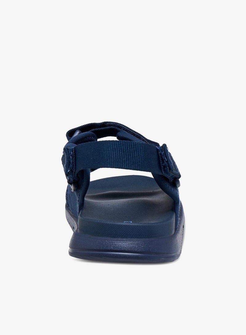 Kappa Boys' Textured Sandals with Hook and Loop Closure - Image 5