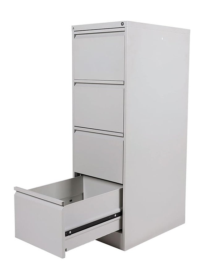 RIGID Steel Vertical Filing Cabinet Large Storage steel Cabinet, Metal Portable Cabinet with 4 Drawers for Legal Size (Grey) - Image 3