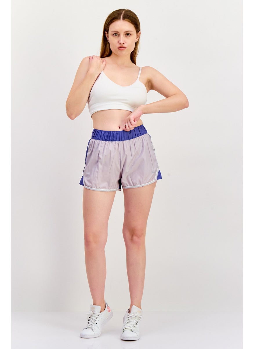 PUMA Women Sportswear Fit Training Shorts, Light Lilac  - Image 3
