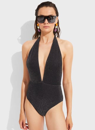 Surplice Neck Swimsuit
