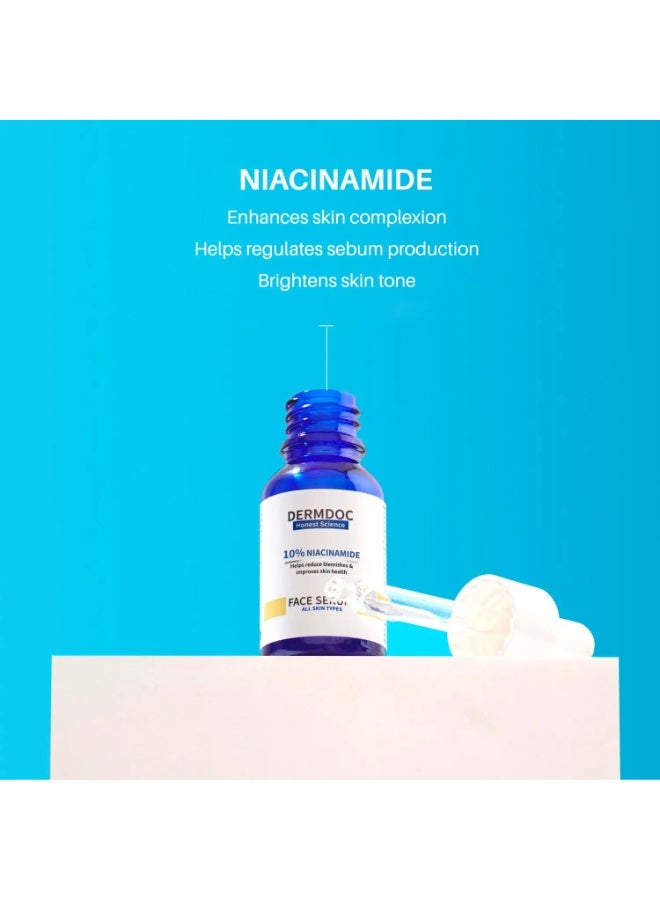 DermDoc by Purplle 10% Niacinamide Face Serum (5ml) | skin radiance face serum, niacinamide serum - Image 4