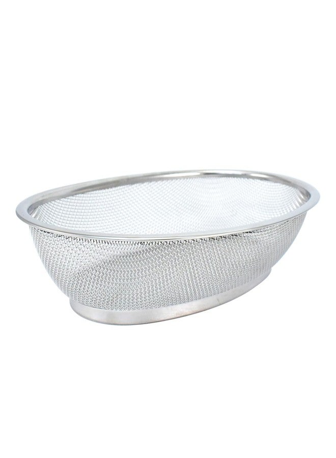 LDG WARE Stainless Steel Dish Rack Drain Basket with Drip Tray & Spoon Holder Dish Drainer for Kitchen Drying Stand/Kuda/Plate Rack/Bartan Over Sink Counter Dish Rack (Medium) - Image 1