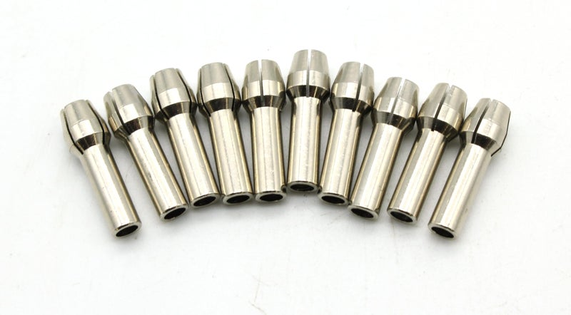 TEMO 10 pc Durable Shiny 1/32 Inch Rotary Tool Collet Bit #483 for Dremel Rotary Tools - Image 2