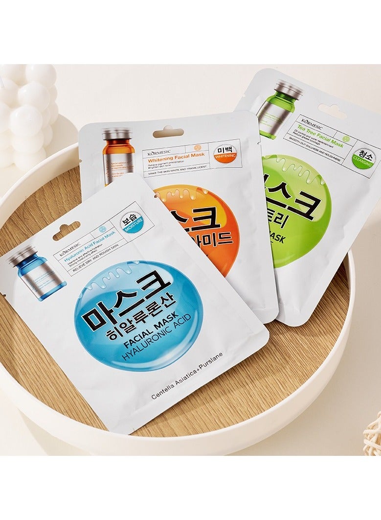 Kormesic قناع وجه حمض الهيالورونيك 25 مل-5 عبوات-ترطيب مكثف - Image 5