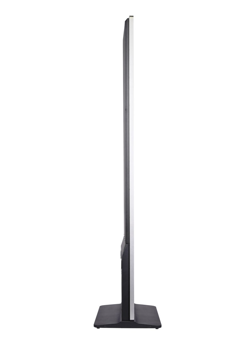 qbit 43 Inch qbit IR-Touchscreen Kiosk Indoor Single Signange Display Floor Standing 4K UHD, Embedded Android 13, HDMI/USB Port, LAN, Wifi, Color Black- 1 Yr Warranty  - Image 3