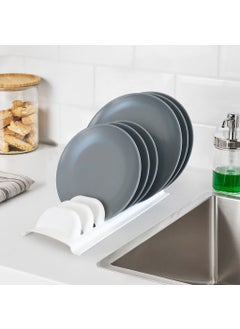 DECOBELLA 8 Compartment Plate Organizer Pot/Pan Lid Organizer  - Image 3