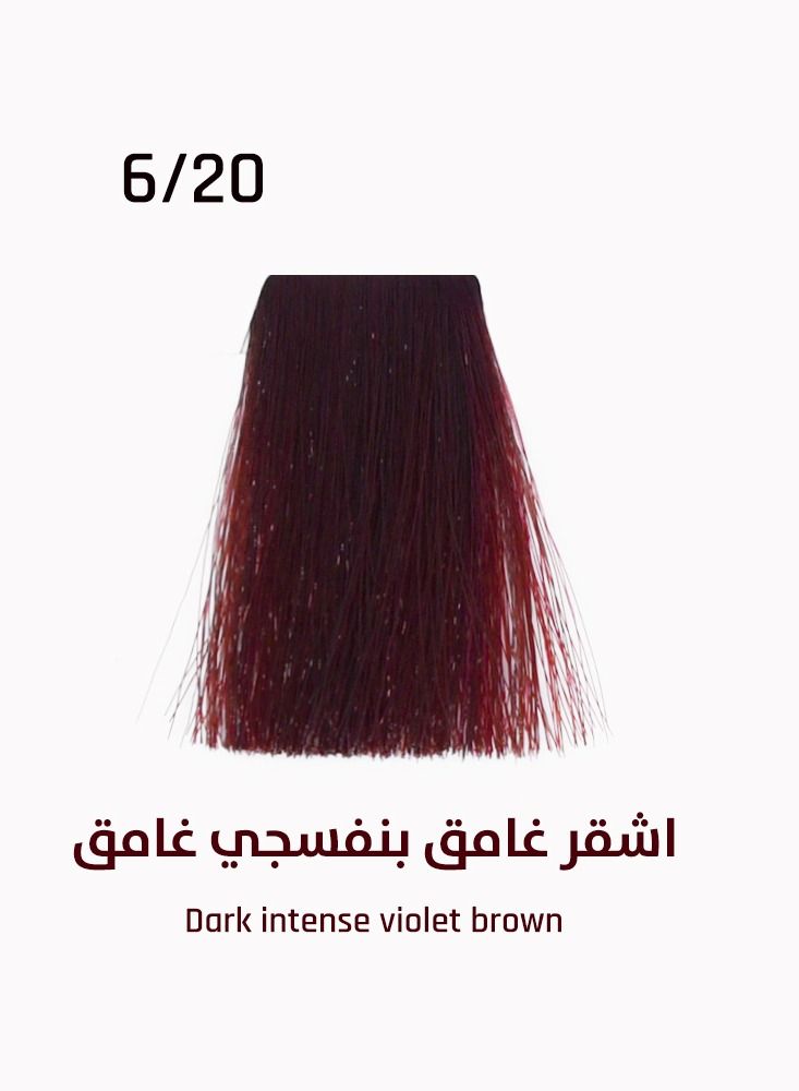 إيفر لاين صبغة الشعر ون 1.5 ايفر لاين /اشقر غامق بنفسجي غامق 6/20 - Image 3