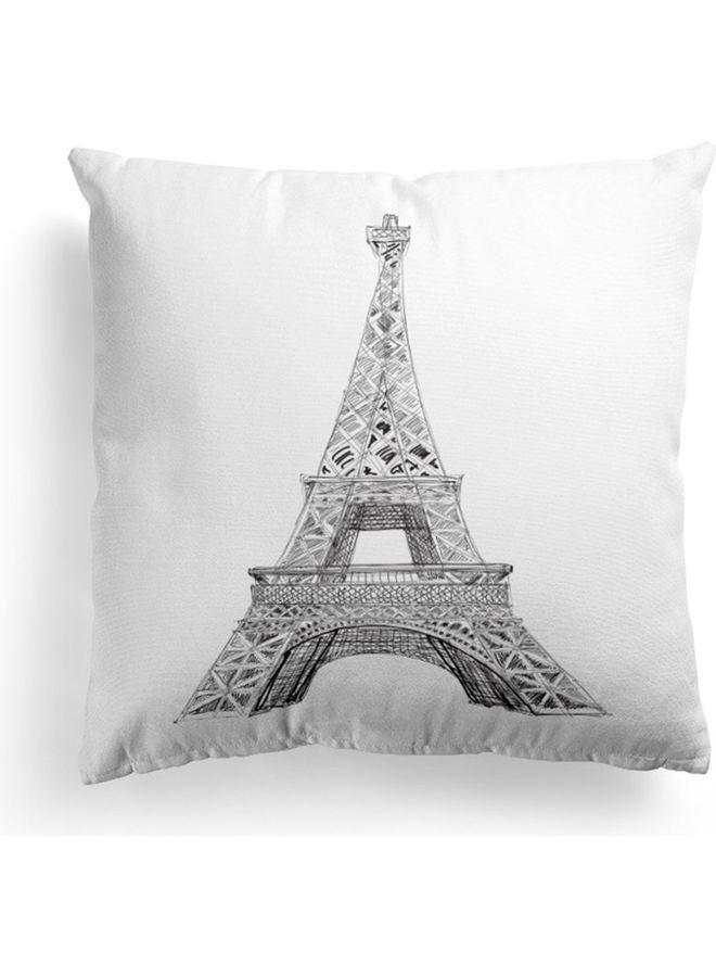 NIBEMINENT Printed Cushion Cover White/Grey