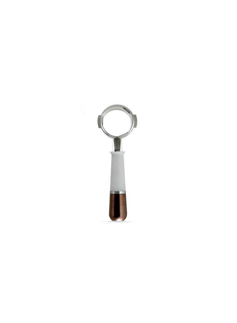 Pesado Portafilter - White & Bronze (LM/E61) - Image 1