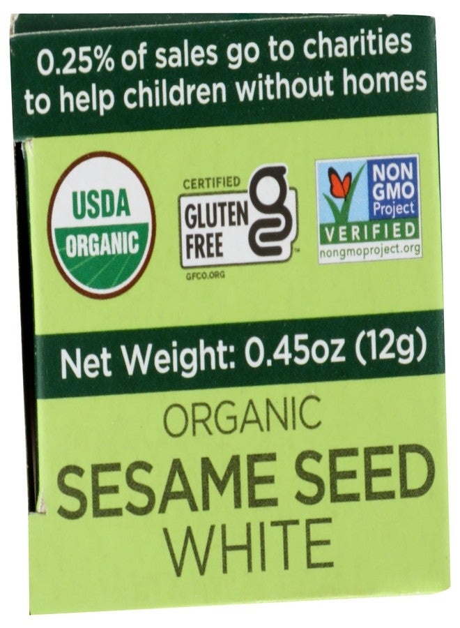 SPICELY Organic White Sesame Seeds, 0.45 OZ - Image 5