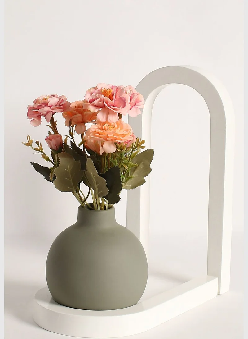 Bonhomie Decorative Carnation Faux Artificial Flower Bouqet
