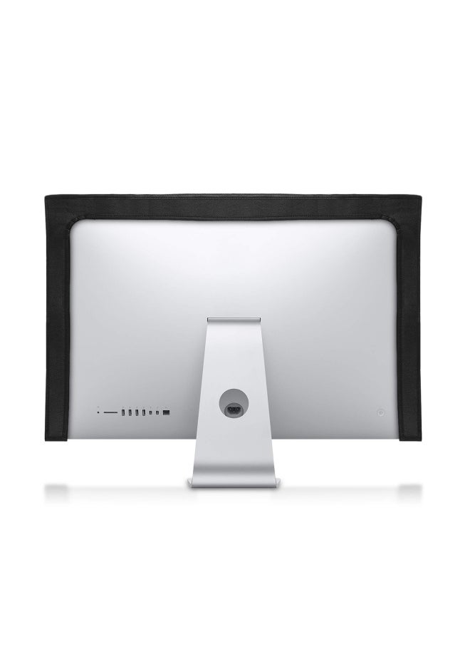 kwmobile - Kwmobile Monitor Cover Compatible With 24-26  Monitor - Dust Cover Computer Screen Protector - Black - Image 1