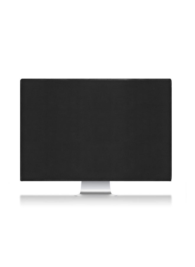 kwmobile - Kwmobile Monitor Cover Compatible With 24-26  Monitor - Dust Cover Computer Screen Protector - Black - Image 1