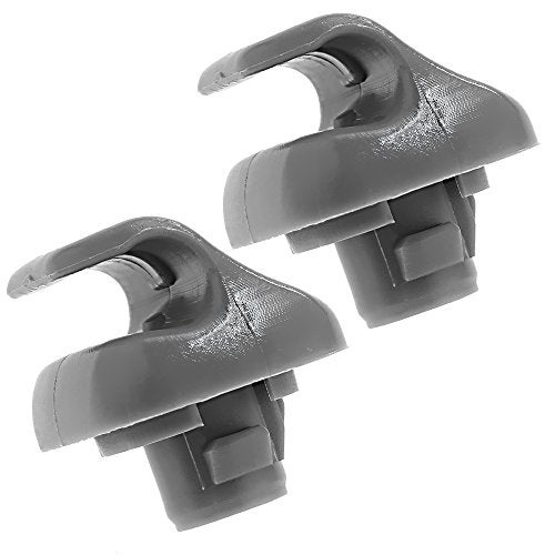 Anxingo Interior Sun Visor Clips Sunvisor Retainer Clips Sunvisor Clip Replacement for Honda Civic CR-V Acura TSX RSX Replace#74437, 88217S04003ZA, 88217-S04-003ZA (2Pcs) - Image 3