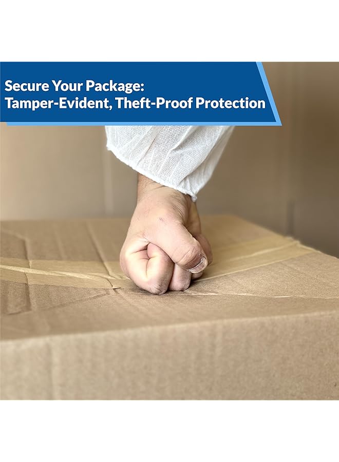 X spring Kraft Paper Gummed Tape 4 Pack Reinforced Fiberglass Water Activated Kraft Tape Heavy Duty Brown Packing Tape For Mailing Shipping Carton Sealing Boxes 4.8Cmx35M - Image 3