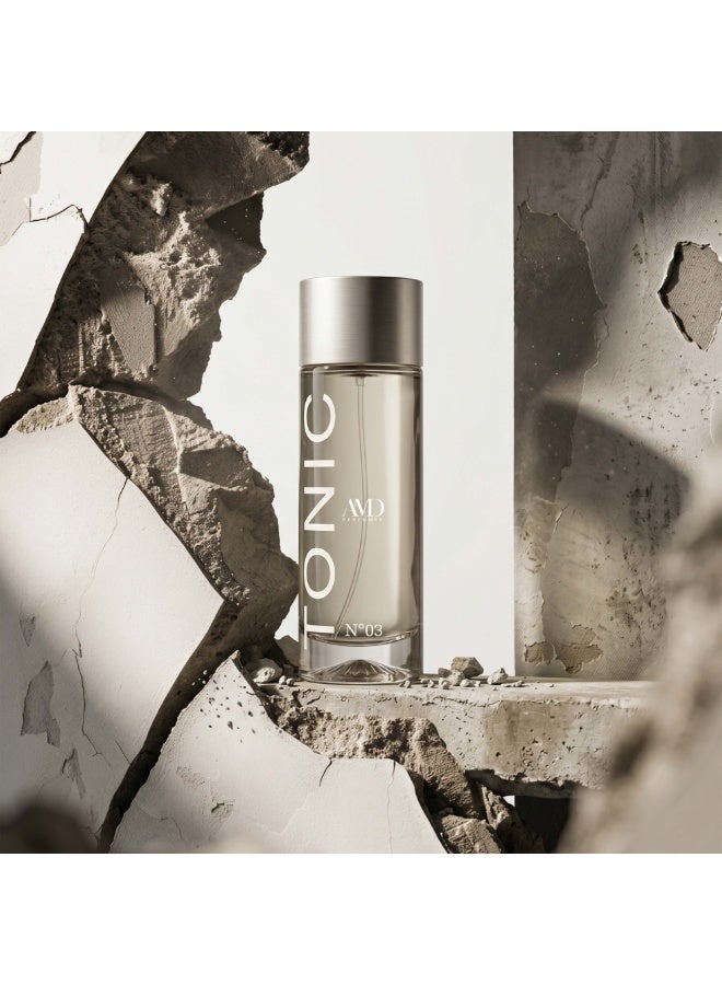 عطور ايه ام دي عطر AMD للرجال، تونيك رقم 03، ماء عطر 100 مل - Image 3